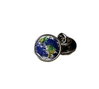 Death Devil Globe World Lapel Pin, Planet Earth Lapel Pin, Tie Tack