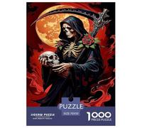 Death God Jigsaw Puzzles for Adults Interesting Puzzle Game 1000 Jigsaws Brain Challenge for Adults Gifts 70x50cm/1000pcs