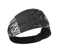 Death God Skull Cooling womens headbands Elastic hairbands for women's hair for Yoga Athletic Sports washing face Running