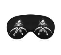 Death Grim Reaper Sleep Eye Mask Sleeping Light Blocking Cover Night Blindfold for Travel Nap