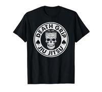 Death Grip Jiu-Jitsu Brazilian Jujitsu BJJ MMA T-Shirt, Men, Black, Large