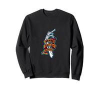 Death Has No Favorite Middle Finger Skeleton Sweatshirt