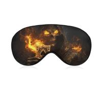 Death Holding Ace of Spades Sleep Mask Lightweight Blindfold Eye Mask with Adjustable Strap for Men Women