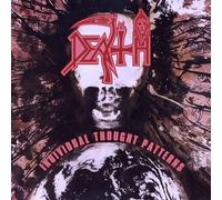 Death - Individual Thought Patterns Hot Pink/Bone White/Red Tri Color w/ Black/Gold/Brown - Splattered Vinyl