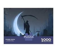 Death Jigsaw 1000 Pieces For Adults And Kids Challenge Toy Horror Impossible Puzzle Educational Game Home Decoration 38x26cm/1000pcs