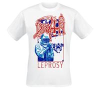 Death Leprosy Posterized T-Shirt white M
