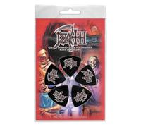 Death Logo Tri-Tip Guitar Pick Pack Set of 5 One Size