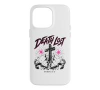 Death Lost Romans 6:9 Christian Cross Resurrection Case for iPhone 14 Pro Max
