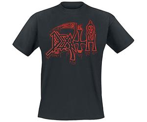 Death Men's Classic Fit Short Sleeve SHIRT, Black, XL