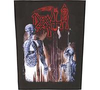 Death Men's Human Back Patch Black