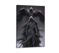 Death Metal Art Poster2 Poster Decorative Painting Canvas Wall Posters And Art Picture Print Modern Family Bedroom Decor Posters 24x36inch(60x90cm)