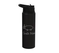 Death Metal Children's Horse D Stainless Steel Insulated Water Bottle