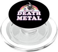 Death Metal Funny Rainbow Grim Reaper Unicorn Rock Music PopSockets PopGrip for MagSafe