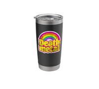 Death Metal Rainbow Stainless Steel Insulated Tumbler