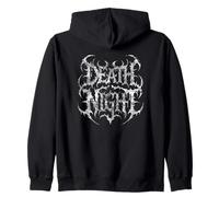 Death Night Heavy Metal Fan Lover Dark Gothic Zip Hoodie