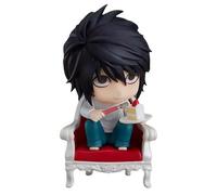 Death Note Anime Figure L Light Yagami Accessories Figures PVC 10CM Statue Home Room Collect Decor Display Gift (L)