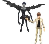 Death-Note Anime Figure Yagami Light/Kira Ryuk/Ryuuku Action Moveable Figures Accessories Replace Statue PVC 16/20CM Toy Model (16+20cm)