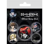 Death Note Badge Pack, Multi-Colour, 10 x 12.5cm