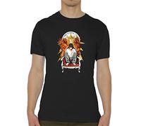 Death Note Characters L Laito Ryuk Kira Men's White Yellow Black Red Mens Women T Shirt 100% Cotton (Small)