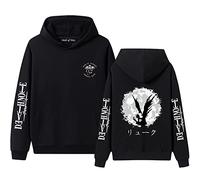 Death Note Hoodie Anime Cosplay Costume Ryuk Yagami Light Pullover Long Sleeve Sweatshirt Jacket Coat for Women Men
