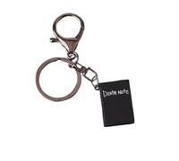 Death Note Keychains Anime Figure Yagami Light/Misa Amane Key chain Pendant Metal Key Holder Charm Jewelry Keyring