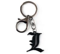 Death Note Keychains Anime Figure Yagami Light/Misa Amane Key chain Pendant Metal Key Holder Charm Jewelry Keyring
