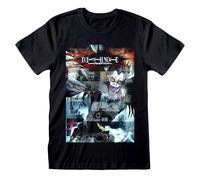Death Note Men's Glitch T-Shirt in Black | Size: Medium Death Note Black M