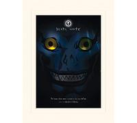 Death Note Mounted Prints, Multi Coloured, 30 X 40cm