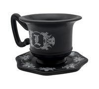 ABYSTYLE Death Note L 3D Coffee Mug with Saucer Anime Mug for Fans Drinkware Home & Kitchen Merch Gift