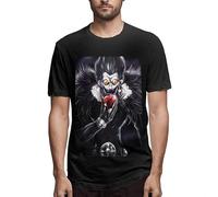 Death Note Ryuk Fashion T-Shirt Unisex Gift Men's Black Tees(Small)