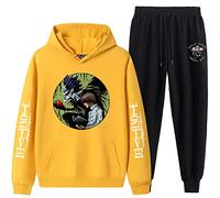 Death Note Tracksuit Women Men Anime Ryuk Yagami Light Cosplay Costume Printed Hoodies Pants Harajuku Two Piece Set