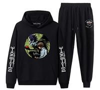 Death Note Tracksuit Women Men Anime Ryuk Yagami Light Cosplay Costume Printed Hoodies Pants Harajuku Two Piece Set