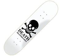 Death OG Skull White 8.375inch Skateboard Deck