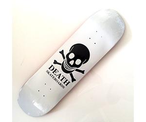 Death OG Skull White 8.5inch Skateboard Deck