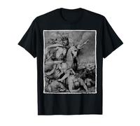 Death on a Pale Horse Hamilton Mortimer Goth Skeleton Death T-Shirt