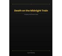 Death on the Midnight Train: A Cozy Mystery Word Search Puzzle Book