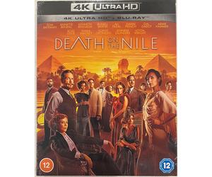 Death On the Nile - 4K Ultra HD + Blu Ray - New sealed with Slipcover Kenneth Br