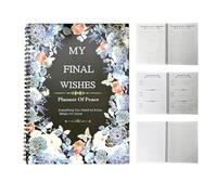 Death Planner Organiser - Guided Estate Planning Organiser, Workbook with Instructions for Testament Preparation, Important Information and Last Wishes