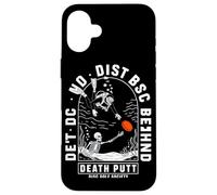 Death Putt Disc Golf Society Scuba Diver Halloween Fun Case for iPhone 16 Plus
