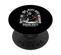 Death Putt Disc Golf Society Scuba Diver Halloween Fun PopSockets Adhesive PopGrip