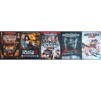 DEATH RACE 1-5 COMPLETE COLLECTION / 1. DEATH RACE - EXTENDED VERSION / 2. DEATH RACE 2 / 3. INFERNO / 4. BEYOND ANARCHY / 5. DEATH RACE 2050 = ULTIMATE 5x DVD SET