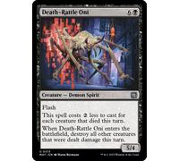 Death-Rattle Oni (foil) | March of the Machine: The Aftermath