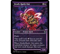 Death-Rattle Oni (Showcase Frame) | March of the Machine: The Aftermath
