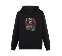 Death Rider by Trivium Hoodie Hoody Unisex Ptinted Hoodies Long Sleeve Men's Hooded with Pocket Black S