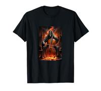Death’s Bassline - Grim Reaper Playing Upright Bass T-Shirt