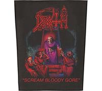Death Skateboards – Back Patch – Scream Bloody Gore – One Size