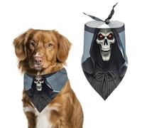 Death ScythePet Scarf Dog Bandana for Small Medium Large Exquisite Unique Cat Dogs Kerchief Premium Fabric Cute Triangle Cat Dogs Bibs Scarf