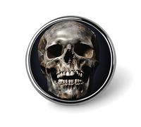 Death Skull Blank Round Badges Round Badge DIY Pin Back Buttons Clear Button Pins for Craft Projects Badge Making Accessories