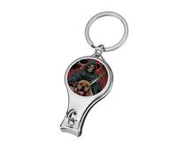 Death Skull Dog Nail Clippers Mini Fingernail and Toenail Clipper Cutters Manicure Tools for Men Women
