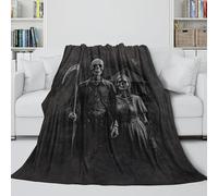 Death Skull Soft Blanket - 3D Animal Air Conditioner Blanket Birthday Gift for Son Daughter Grandson Granddaughter Friend - Bed Sofa Office Crib 80x90inch(200x230cm)